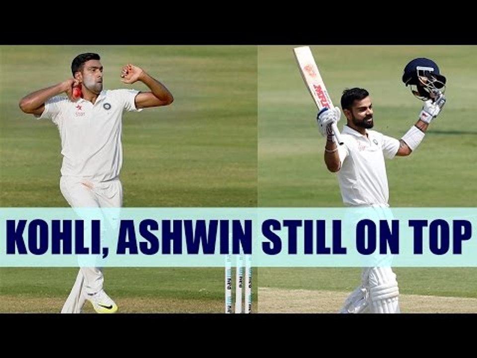 Virat Kohli, R Ashwin, retain spots in ICC rankings after India's Pune defeat | Oneindia News
