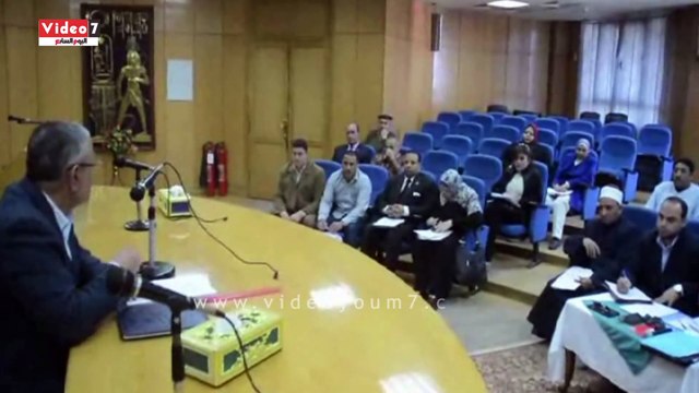 بالفيديو ..محافظ المنيا:إطلاق بنك المعرفة ومبادرة المنيا جميلة فى العيد القومى