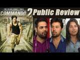 Commando 2 Public Review | Vidyut Jammwal | Adah Sharma | Esha Gupta | FilmiBeat