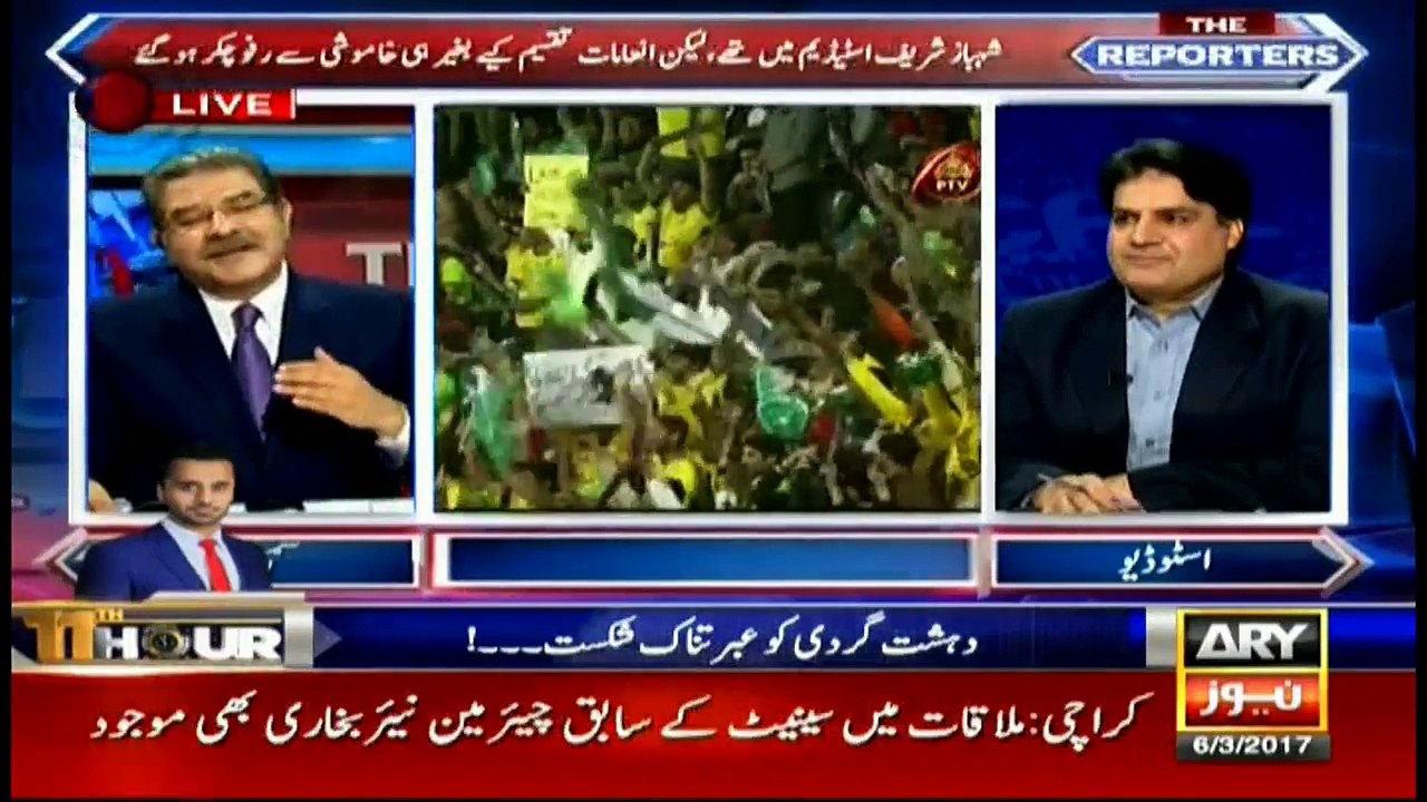 Nawaz Sharif Stadium Main Kioun Nahi Aaye - Sabir Shakir Nay Bata Dia