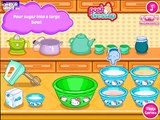 HELLO KITTY COOKING apples and banana cupcakes game jeux gratuits, cocina, jeux de fille,