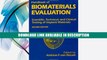 eBook Free Handbook Of Biomaterials Evaluation: Scientific, Technical And Clinical Testing Of