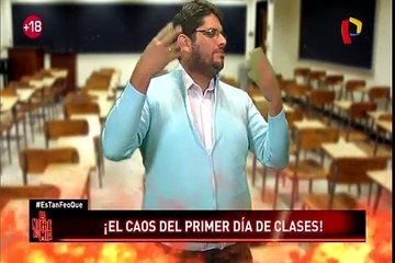 El insoportable tráfico limeño en el primer día de clases