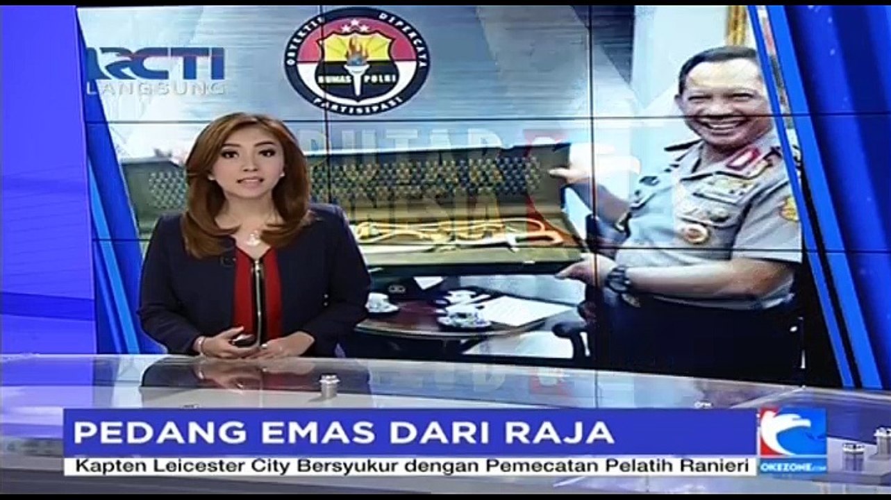 Polri Laporkan Pedang Emas ke KPK