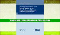 eBook Free Peptide Nucleic Acids, Morpholinos and Related Antisense Biomolecules (Medical