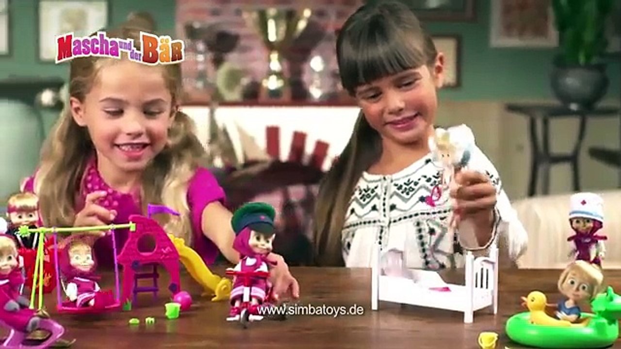 Top 5 of Mascha und der Bär Masha and The Bear Masza i Niedźwiedź TV Toys Anziege