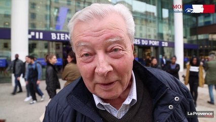 Moi Président - Aux Terrasses du Port à Marseille - "Moins d'impôts et moins de charges"