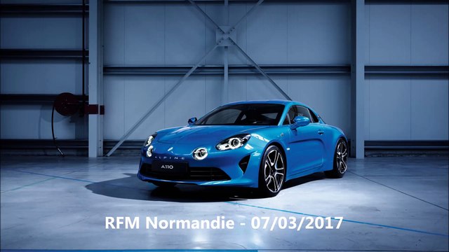Alpine A110 - Interview Sébastien DUPUIS - RFM Normandie 07032017
