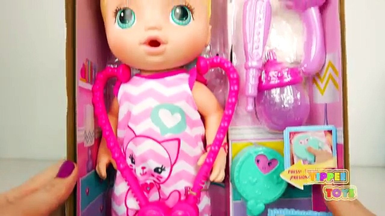 Baby Alive Doll Poops and Pees Diaper Doctors Check up