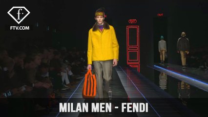 Milan Men F/W 17-18 - Fendi | FTV.com