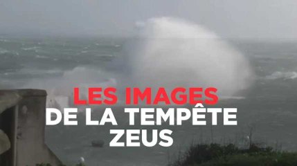 La tempête Zeus est d'une violence jamais atteinte depuis 1999