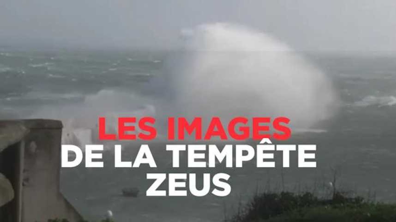 La tempête Zeus est d'une violence jamais atteinte depuis 1999