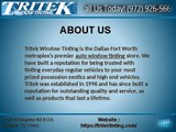 Dallas home window tinting