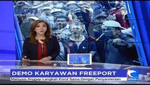 Demo Karyawan Freeport Indonesia