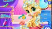 Princess Rapunzels Palace Pet Summer - Baby Pet Caring Games - Cat Bathing Movie