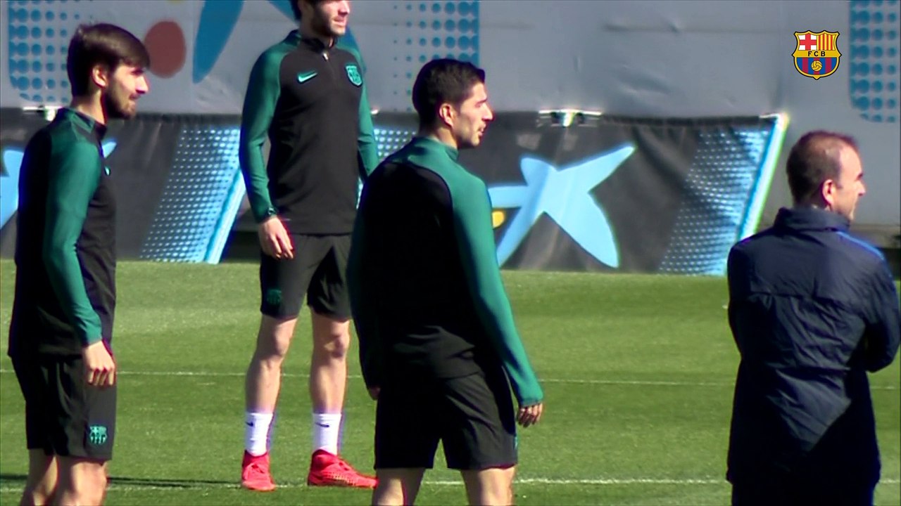 Last training session before PSG visit
