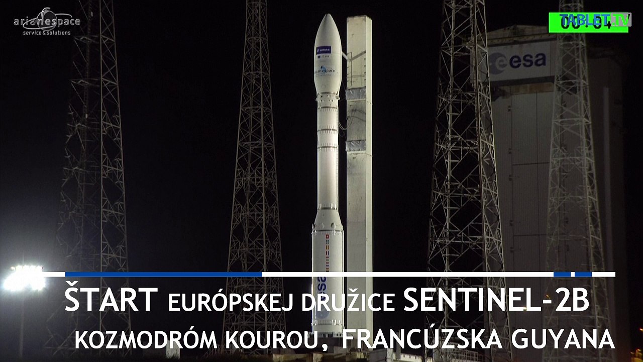 Európska družica Sentinel-2B urobí zábery pevniny, ostrovov a pobrežia