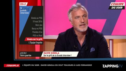 PSG : David Ginola dézingue violemment Luis Fernandez (Vidéo)