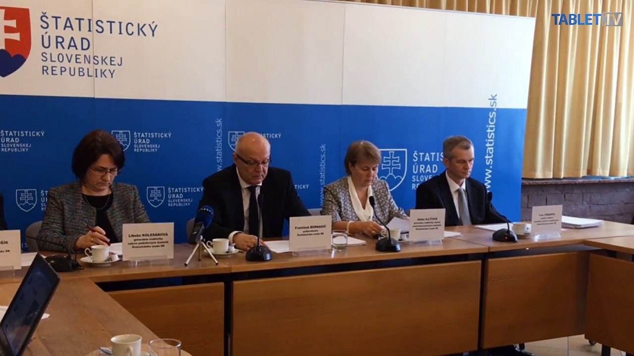 ZÁZNAM: TK Štatistického úradu SR