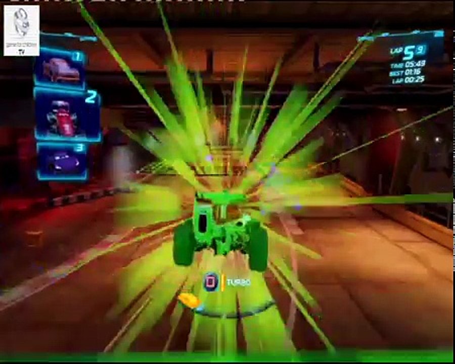 Cars 2 Game - Francesco Bernoulli - Oil Rig Run - Disney Car Games - Eng