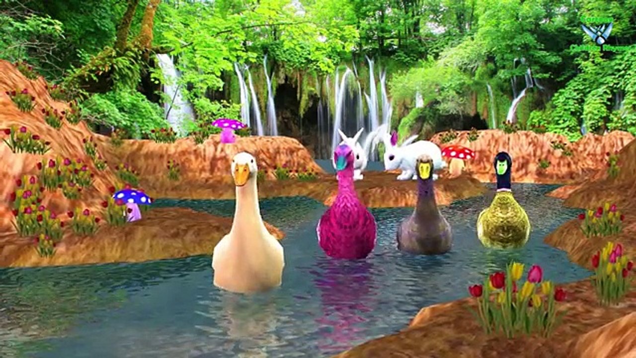 Learning Animals Sounds Music English Nursery Rhymes For Children | 3D Animation Song For Kids