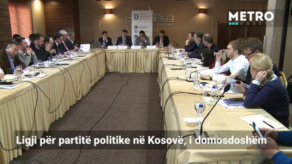 Ligji për partitë politike në Kosovë, i domosdoshëm