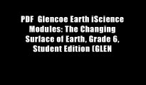 PDF  Glencoe Earth iScience Modules: The Changing Surface of Earth, Grade 6, Student Edition (GLEN