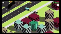 SMASHY ROAD: WANTED - Doge Truck vs Police Cars and Tanks