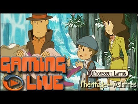 Gaming Live 3DS - Professeur Layton et l'Héritage des Aslantes - Layton tire sa révérence