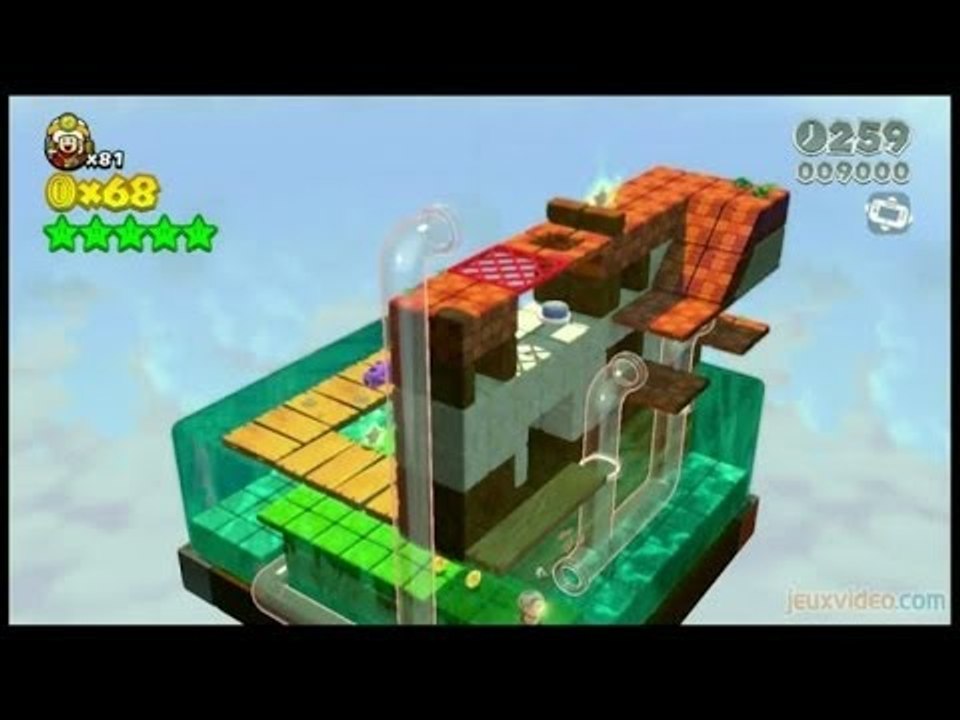 Gaming live Super Mario 3D World 2/3 : Des étoiles dans les yeux (WiiU)