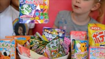 Americans Try Japanese Candy Taste Test Kids Candy Review