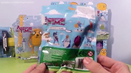 Adventure Time Toys: Finns Sword, Stretchy Jake, Mistery Figure and Deluxe Six Pack Mini Figures