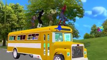 SuperHeroes Wheels On The Bus Hot Cross Buns And If You Are Happy Children Nursery Rhymes