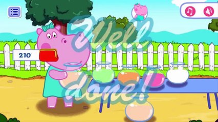 Hippo Pepa Mini Games - Coloring | Educational Learning Game for Children to Play Android / IOS