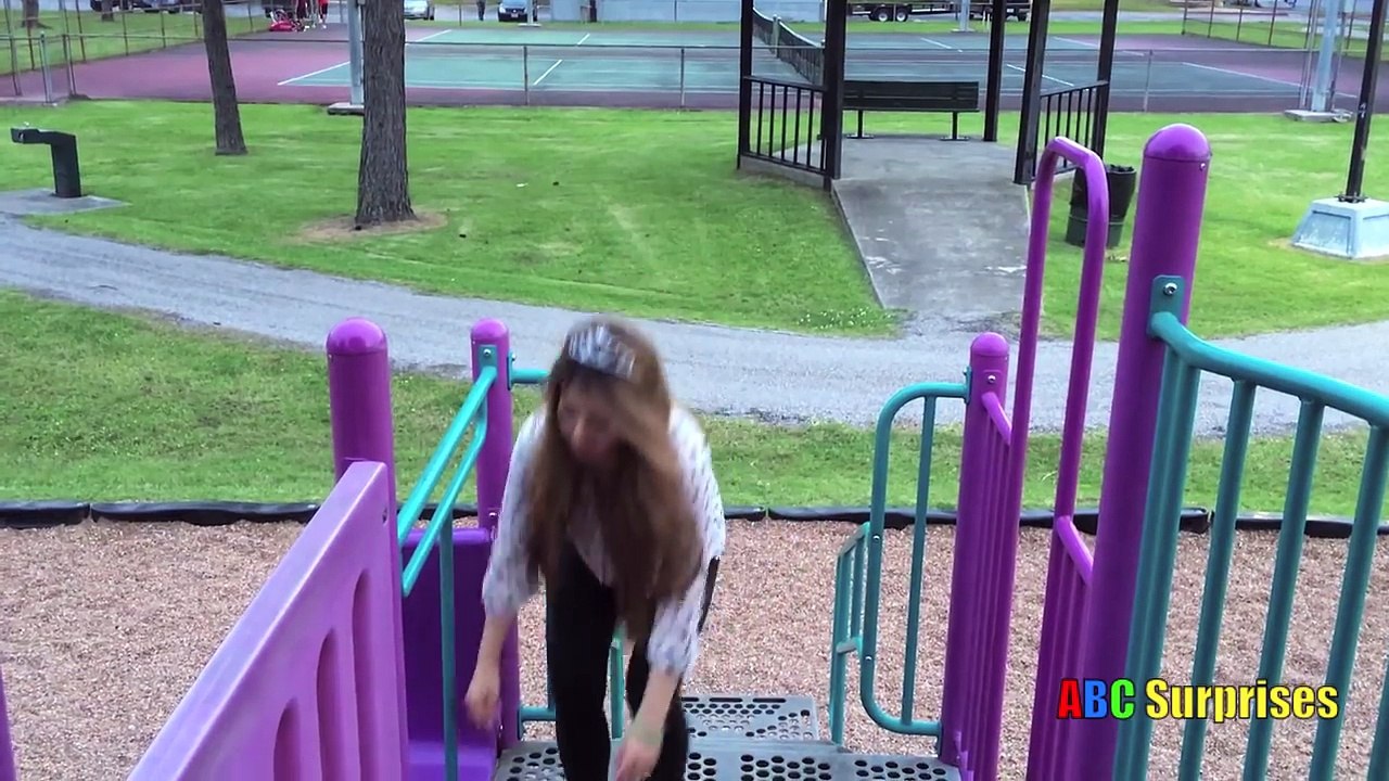 Abc Surprises Huge Easter Egg hunt Learn balls sports Thomas Train Toys Outdoor Playground Park fun