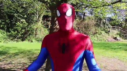 Spiderman UNMASKED! Spiderman vs Joker w/ Frozen Elsa, Joker Girl, Hulk, Batman - Funny Su
