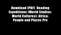 Download [PDF]  Reading Expeditions (World Studies: World Cultures): Africa: People and Places Pre