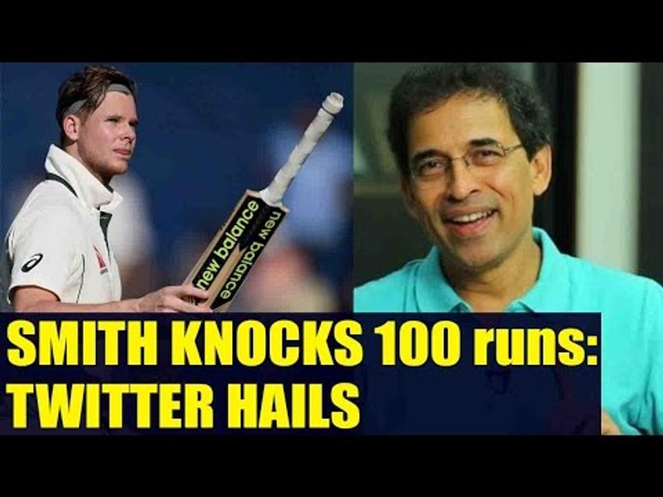 Steve Smith smashes maiden century in Indian sub continent; Twitter hails  | Oneindia News