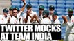 India vs Australia: Social media mocks at host's poor performance | Oneindia News