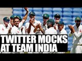India vs Australia: Social media mocks at host's poor performance | Oneindia News