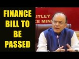 Arun Jaitley says, Finance bill to be passed before March 31: Watch video | Oneindia News