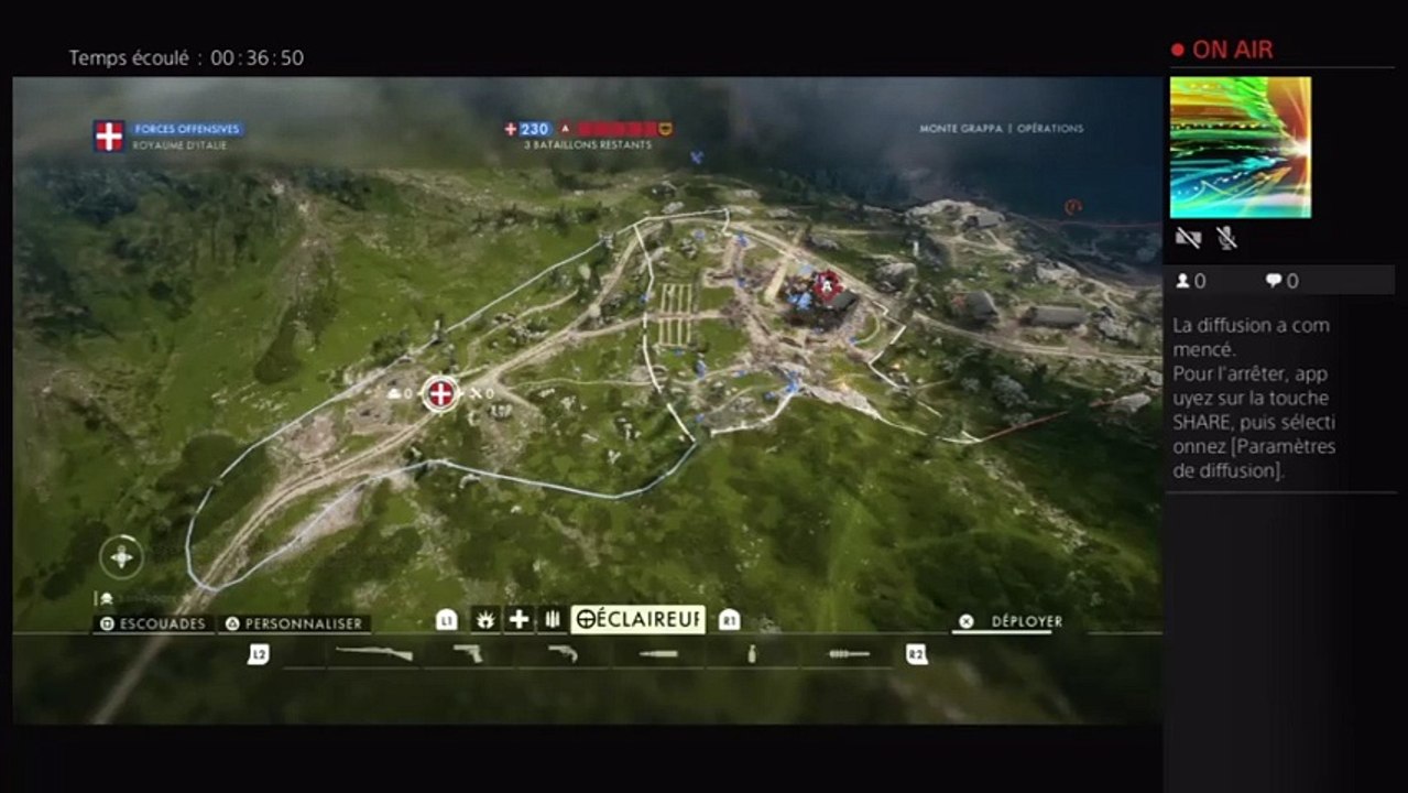 Diffusion PS4 en direct de Ben-Roots