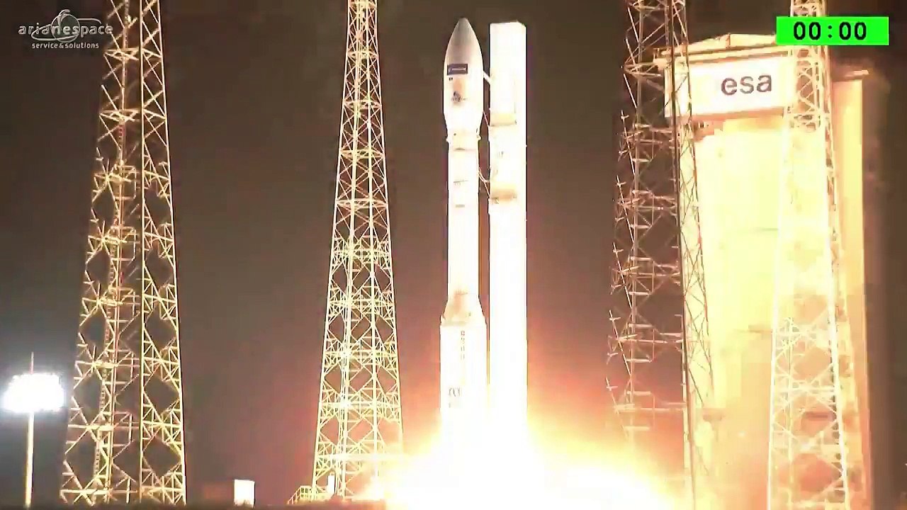 З космодрому Куру стартувала ракета Vega з українським двигуном