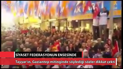 AKP Milletvekili Şamil Tayyar, Türkiye Futbol Federasyonu'nda Çete İddiasında Bulundu
