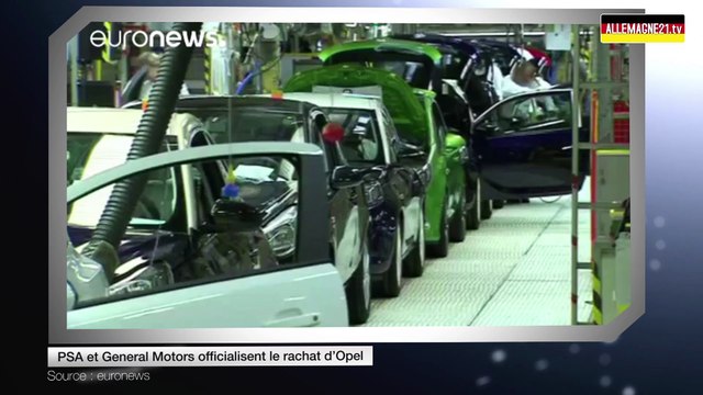 PSA et General Motors officialisent le rachat d’Opel