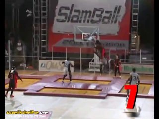 Aşırı Eğlenceli Gözüken Zıp Zıp Basketbolu (Slamball)