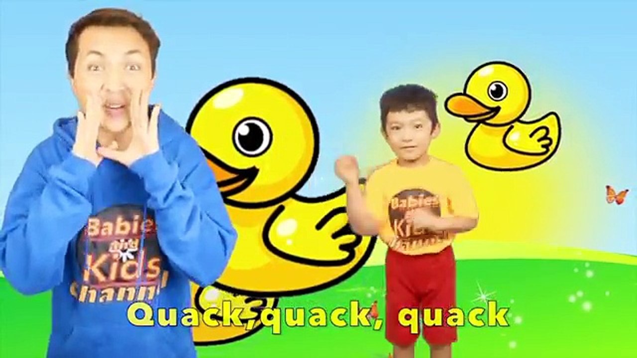 Tatlong BIBE English Version Six little ducks Nursery rhymes Children song