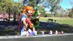 Joker & Poison Ivy shoot Peppa Pig Real life Superheroes by SuperHero Emi TV kids