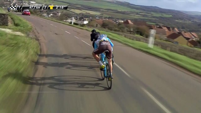 L'échappée à moins de 50km de l'arrivée - Étape 3 (Chablis / Chalon-sur-Saône) - Paris-Nice 2017