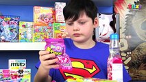 Kid trying Japanese Chocolate Candy & Sweets Episode #2! The Ditzy Channel